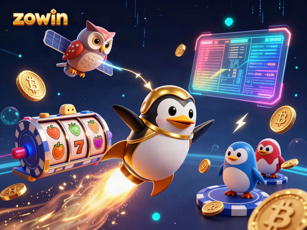 Experience thrilling gameplay with zowin at a vibrant space-themed casino